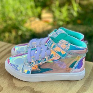 wonder nation || holographic sneakers